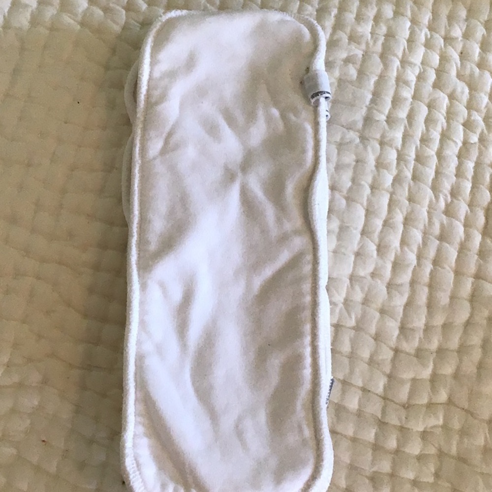 Bundle of four Used Cloth Eez Hemp Diaper Inserts